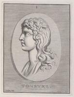 KG 12394
<br/>
Toutes le Medailles, Monuments, & Bas-Reliëfs, qui se voyent dans la Nouvelle Edition de Cesars de l'Empereur Julien traduits par Mr. de Spanheim (1727).
<br/>
<em>Picart, Etienne (Le Romain) (1632-1721)</em>